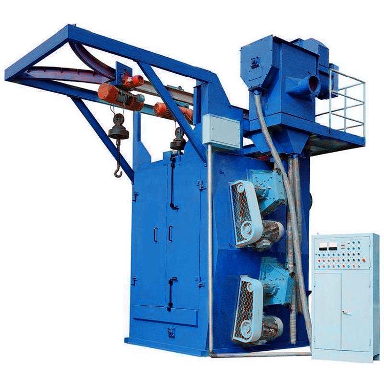 ODM Q37 Hook Type Shot Blasting Machine for Rings and Brake Pad Shot Blasting Machine